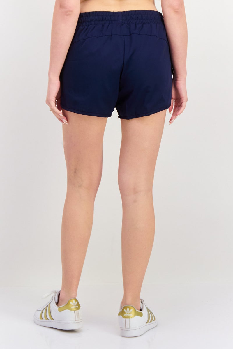 PUMA Women Sportswear Fit Training Shorts, Navy - Image 4